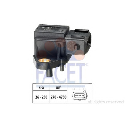 Photo Sensor, intake manifold pressure FACET 103029