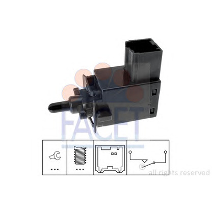 Photo Switch, clutch control (cruise control) FACET 71242