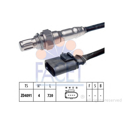 Zdjęcie Sonda lambda FACET 108056