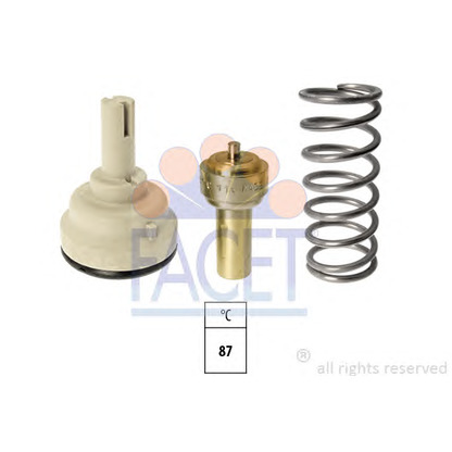 Photo Thermostat, coolant FACET 78620S