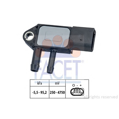 Photo Sensor, exhaust pressure FACET 103263