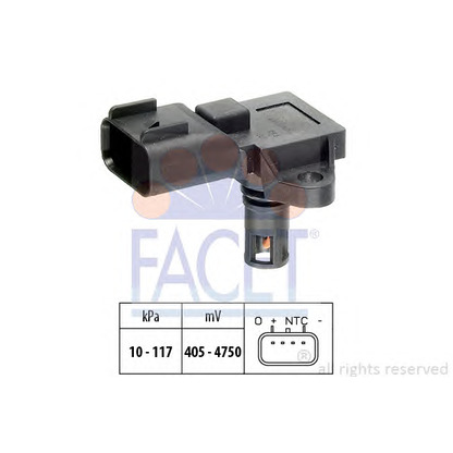 Photo Sensor, intake manifold pressure FACET 103097