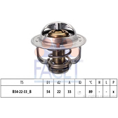 Foto Termostato, refrigerante FACET 78693S