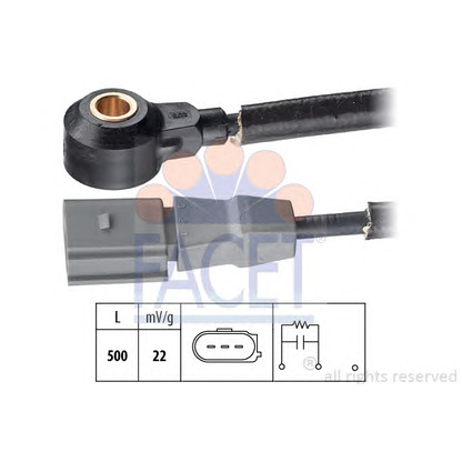 Photo Knock Sensor FACET 93175