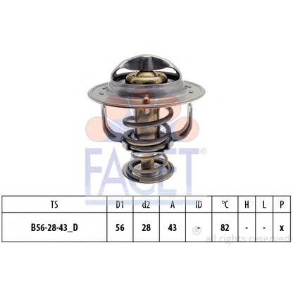 Photo Thermostat d'eau FACET 78399S