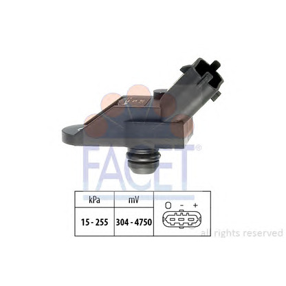 Photo Sensor, intake manifold pressure FACET 103013