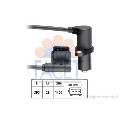 Photo Sensor, camshaft position FACET 90071