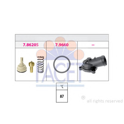 Photo Thermostat d'eau FACET 78621K