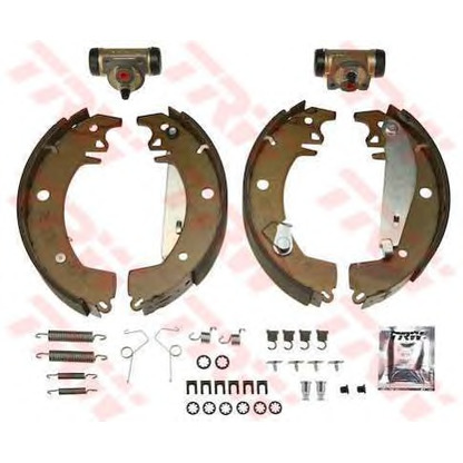 Photo Brake Shoe Set TRW BK1023