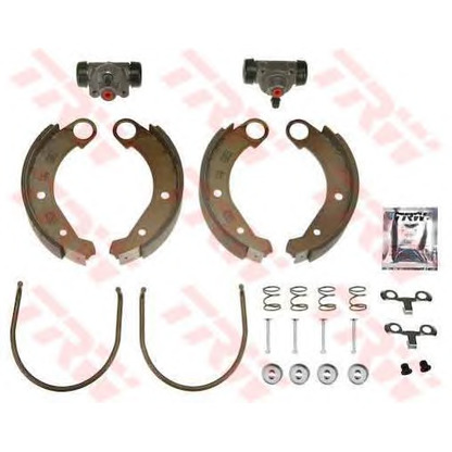 Photo Brake Shoe Set TRW BK1102