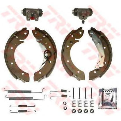 Photo Brake Shoe Set TRW BK1150