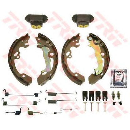 Photo Brake Shoe Set TRW BK1686