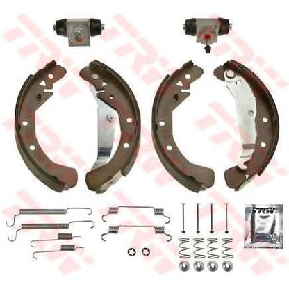 Photo Brake Shoe Set TRW BK1687