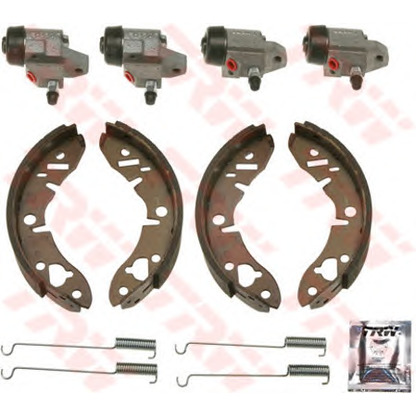 Photo Brake Shoe Set TRW BK1851