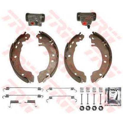 Photo Brake Shoe Set TRW BK1935