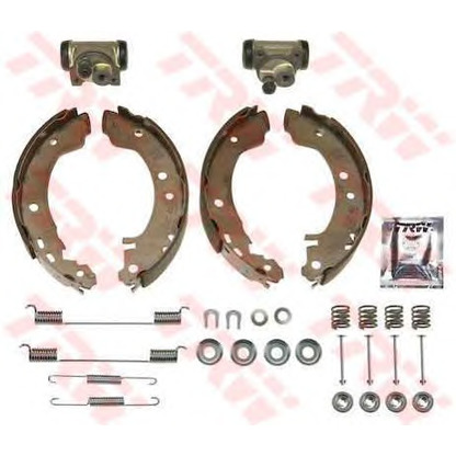 Photo Brake Shoe Set TRW BK1952