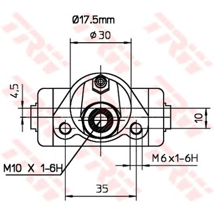 Photo Wheel Brake Cylinder TRW BWC153