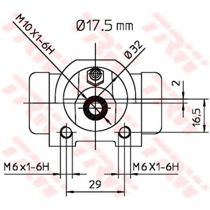 Photo Cylindre de roue TRW BWC227