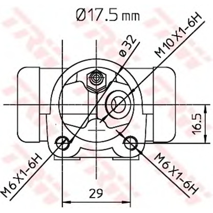 Photo Cylindre de roue TRW BWC248