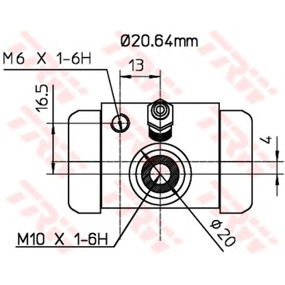 Foto Radbremszylinder TRW BWF312