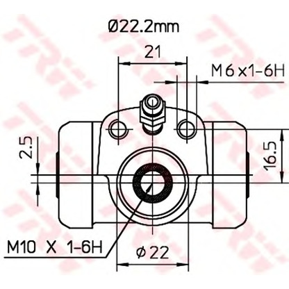 Foto Cilindretto freno TRW BWH377