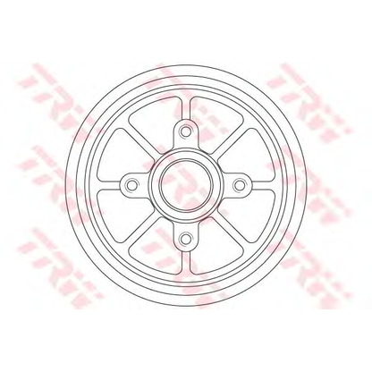Foto Bremstrommel TRW DB4220MR