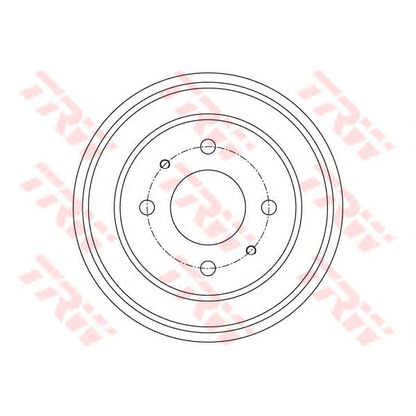 Фото Тормозной барабан TRW DB4409