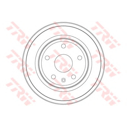 Photo Brake Drum TRW DB4426