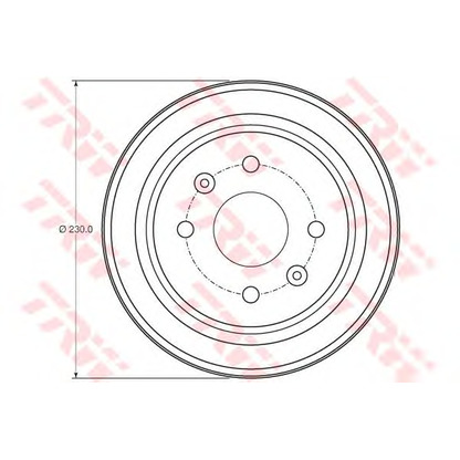 Zdjęcie Bęben hamulcowy TRW DB4442