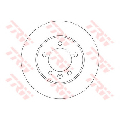 Photo Brake Disc TRW DF6179