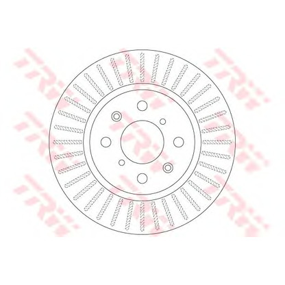 Photo Brake Disc TRW DF6232