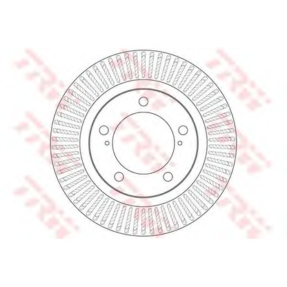 Photo Brake Disc TRW DF6239S