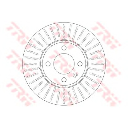 Фото Тормозной диск TRW DF6252