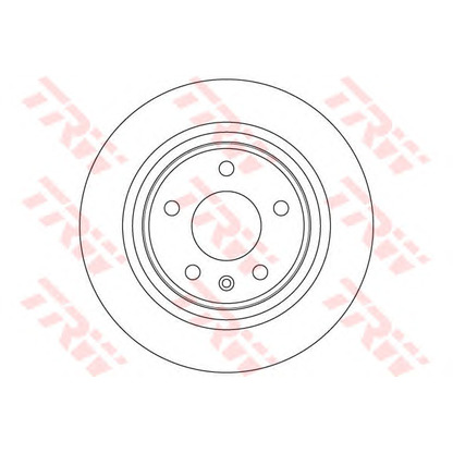 Photo Brake Disc TRW DF6370