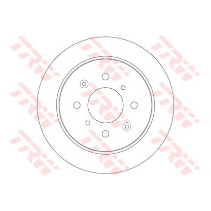 Фото Тормозной диск TRW DF6378
