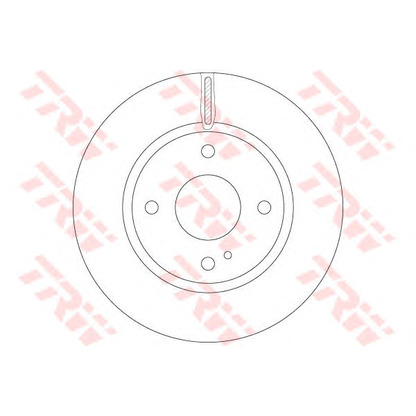 Photo Brake Disc TRW DF6399