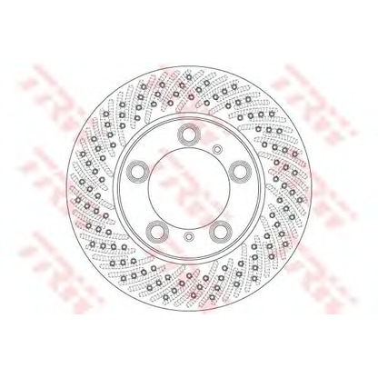 Photo Brake Disc TRW DF6413S