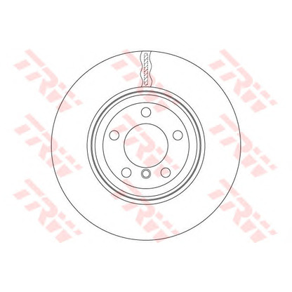 Фото Тормозной диск TRW DF6471