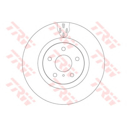 Photo Disque de frein TRW DF6480