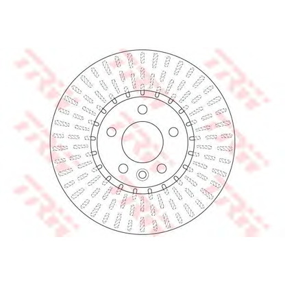 Foto Disco  freno TRW DF6499S