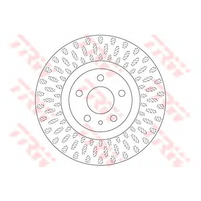 Zdjęcie Tarcza hamulcowa TRW DF6522