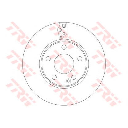 Foto Disco de freno TRW DF6548