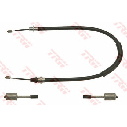 Foto Cable de accionamiento, freno de estacionamiento TRW GCH1702