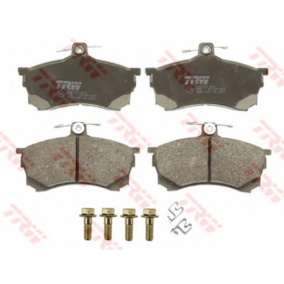 Photo Brake Pad Set, disc brake TRW GDB1197