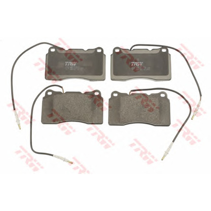 Photo Brake Pad Set, disc brake TRW GDB1431