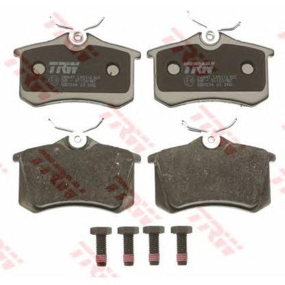 Photo Brake Pad Set, disc brake TRW GDB1504