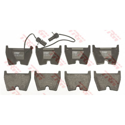 Photo Brake Pad Set, disc brake TRW GDB1507