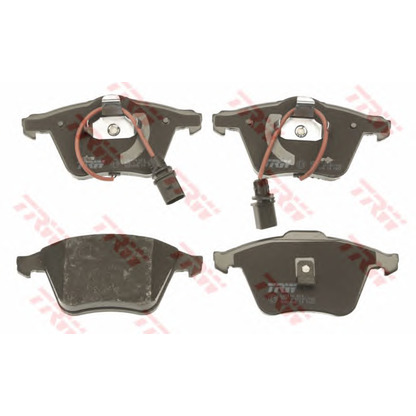 Photo Brake Pad Set, disc brake TRW GDB1528