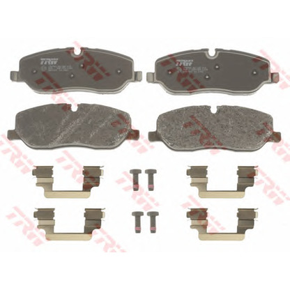 Photo Brake Pad Set, disc brake TRW GDB1631