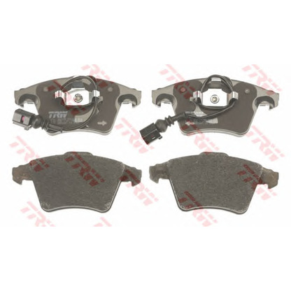 Photo Brake Pad Set, disc brake TRW GDB1651